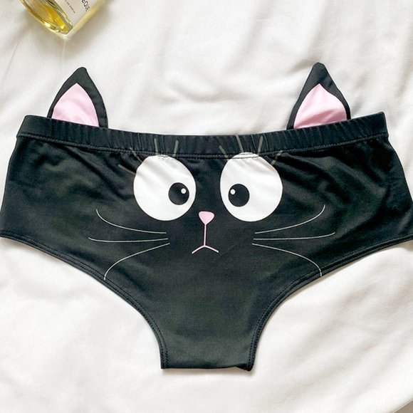 CUTE KITTY CAT PANTY - Picture 4 of 4